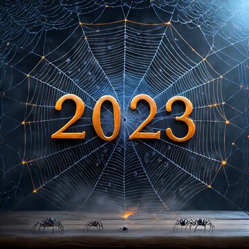 Halloween Spinnennetz 2023