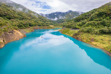 Lake Okushima in Gunma Pref. 奥四万湖 群馬県
