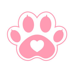 paw animal icon