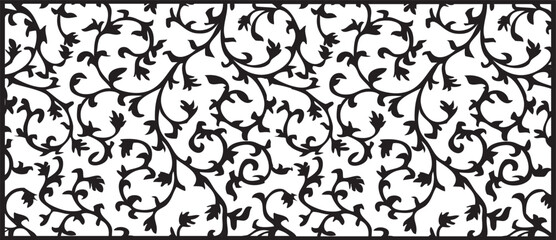 seamless pattern with leaves