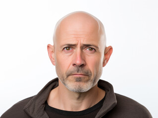 Obraz premium isolated portrait in studio 