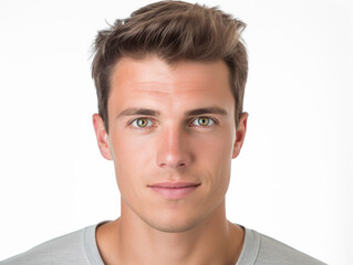 Obraz premium isolated portrait in studio 