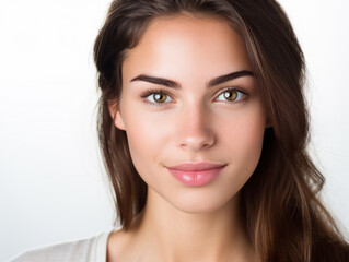 Fototapeta premium isolated portrait in studio 