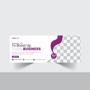 A bundle of 1 templates of different colors facebook coveer template, modern facebook cover design template, 
abstract facebook cover and creative design, IT company facebook cover and editable vector