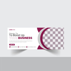 A bundle of 1 templates of different colors facebook coveer template, modern facebook cover design template, 
abstract facebook cover and creative design, IT company facebook cover and editable vector