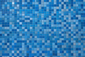 blue mosaic background