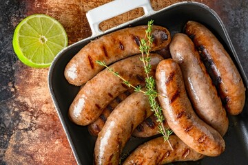 4K Image: Delicious Italian Sausage, a Culinary Delight