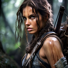 Lara Croft - obrazy, fototapety, plakaty