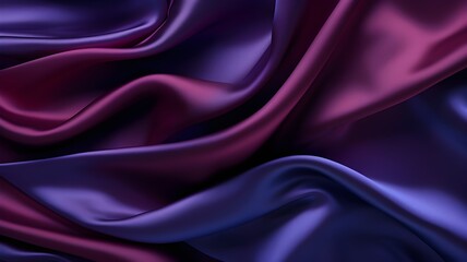 Fototapeta premium Wavy silk background