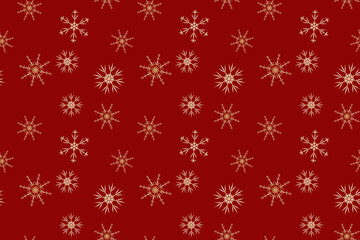 White Snowflakes Elegance Seamless Pattern Enchanting snow Intricately Designed Bedclothes clothes wrapping paper textile card wallpaper Design nappking tablecloth Winter New Year Christmas Holiday 