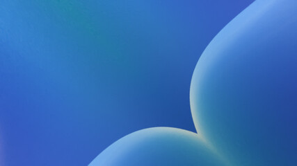 Illustration of a blue abstract background with shapes and effects