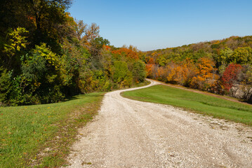 Rural country road.