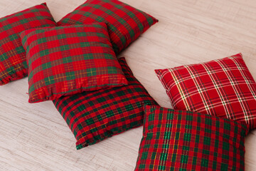 Pillow Cushion cover Scottish tartan
