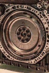 Motor engine automatic transmission clutch pack in details.