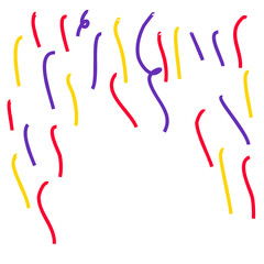 Confetti Party Explosion Shape