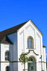 Fototapeta na wymiar Pfarrkirche St. Sebastian in Hard am Bodensee (Vorarlberg, Österreich)
