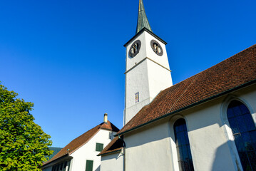 Pfarrkirche St. Georg in Oensingen, Bezirk Gäu des Kantons Solothurn (Schweiz)