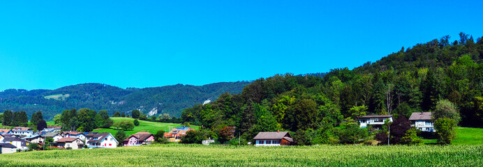 Laupersdorf im Bezirk Thal des Kantons Solothurn (Schweiz)