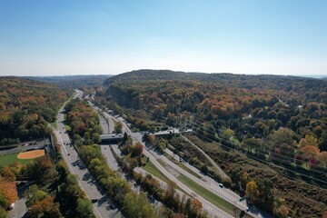 Downstate New York highway