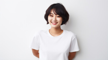 Fototapeta premium young asian woman posing