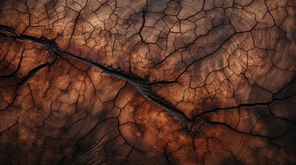 Intricate Bark Patterns: A high-resolution photo revealing the fine details of tree bark.