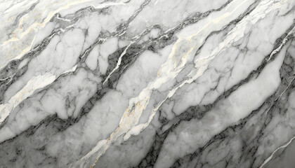 Fototapeta premium Marble background.Abstract white marble with gray texture.Stone surface. 