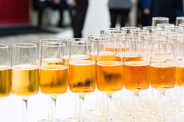 Sektempfang bei Hochzeit, Geburtstag, Jubiläum, 