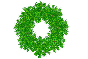 green grass letter, xmas decoration 
