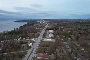 Burlington VT and Lake Champlain