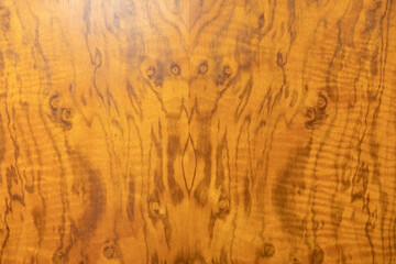 Repeating Mirror Image Pattern of Wood Wall Paneling made from California Walnut 