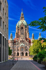 Fototapeta premium Neues Rathaus Hannover