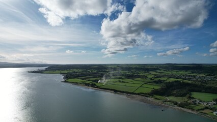 Penmon Point, Anglesey. Wales, UK
Irish Sea, lighthouse sunny day.