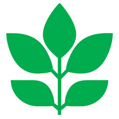 green leaf icon