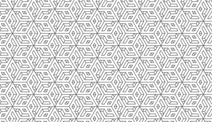 Geometric pattern seamless. Trendy design vector background for web backdrop or paper print.