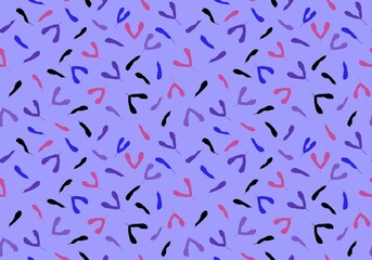 Autumn leaves seamless maple pattern for wrapping paper and fabrics and linens and kids clothes print