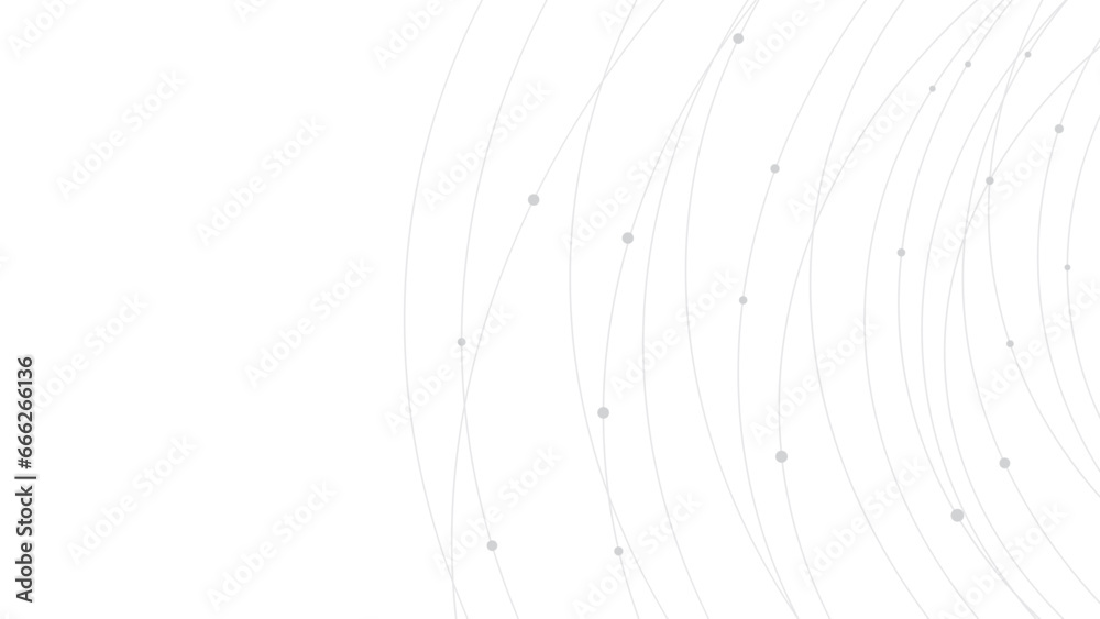 Poster Technology abstract background. Abstract geometric background. Rings and circles backdrop.