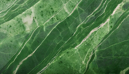 panoramic green background from marble stone texture for design 
