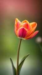 Tulip in the garden