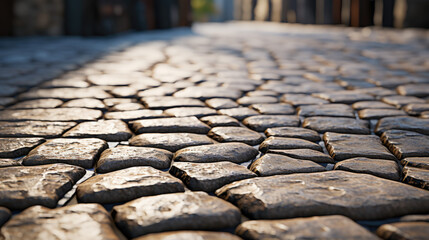 Old, cobbled street