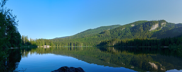 Fototapeta premium Lake Oedensee in Styria (Austria) in summer