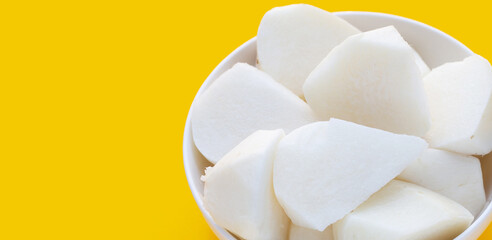 Mexican turnip or jicama or yam bean