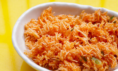 Sweet and sour crispy noodles