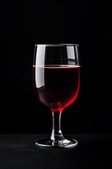 glass of red wine