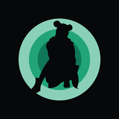 FEMALE MODEL SILHOUETTE ILLUSTRATION VECTOR