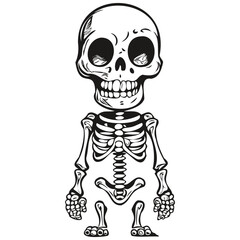 Malevolent Skeletal Phenomenon in Black and White