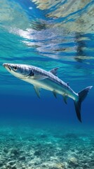 Fototapeta premium shark in aquarium
