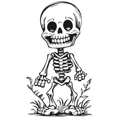 Skeleton Activity for Halloween Night
