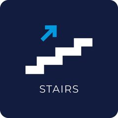 Stairs Sign Icon