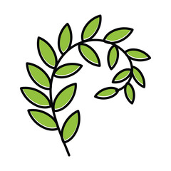 Green leaf ecology nature element vector icon. Leaf Icon. green leaf ecology nature element vector. leaf logo for graphic and web design