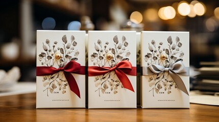 Elegant, personalized holiday greeting cards created with care
